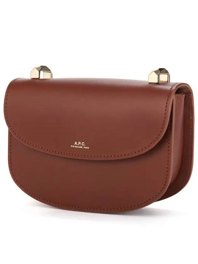 Women's Geneva Mini Cross Bag Brown - A.P.C. - BALAAN 6