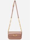 30 Montaigne Avenue Calfskin Shoulder Bag Pink - DIOR - BALAAN 3