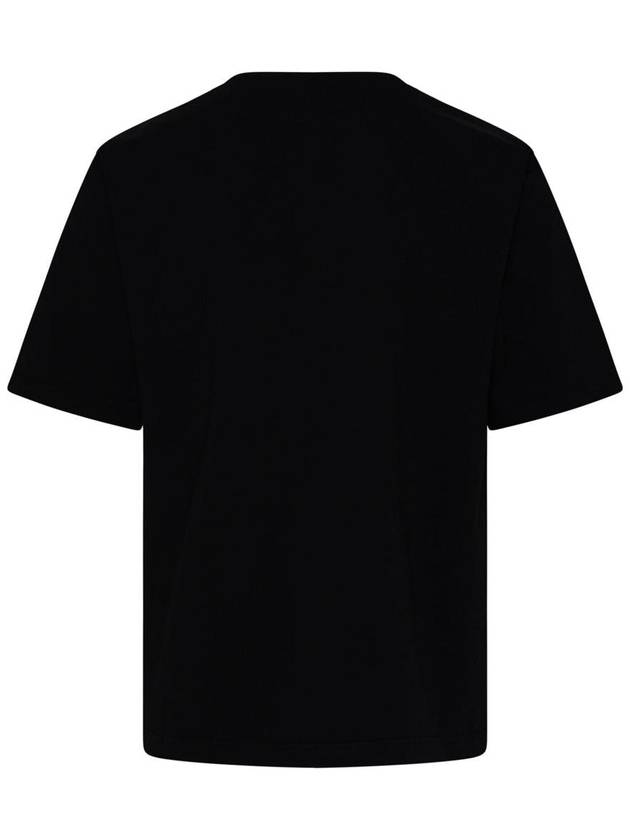 Missoni Black Cotton T-Shirt - MISSONI - BALAAN 3