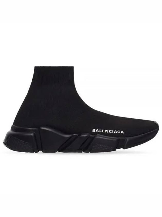 Speed ​​Recycle Knit High Top Sneakers Black - BALENCIAGA - BALAAN 2