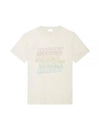 Hugo Logo Short Sleeve T-shirt Ecru - ISABEL MARANT - BALAAN 2