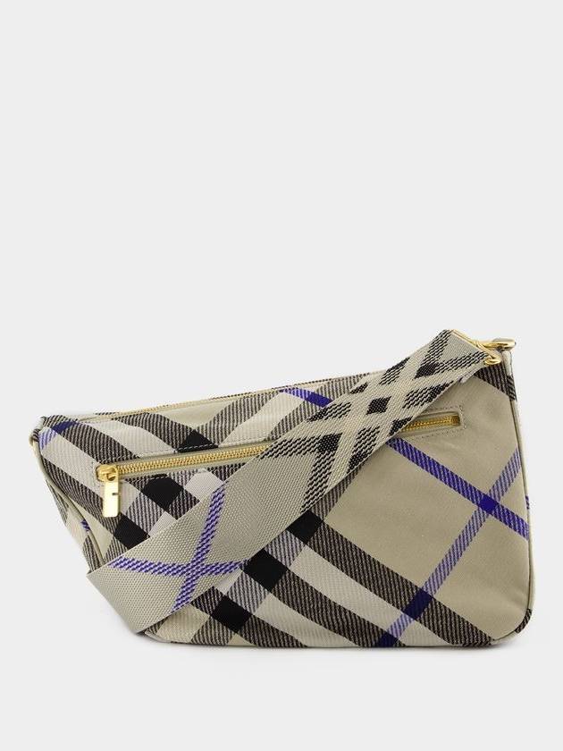 Shield Check Medium Cross Bag Beige - BURBERRY - BALAAN 4