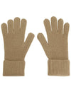 Zamia Gloves Brown - MAX MARA - BALAAN 3