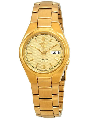 Seiko Series 5 Automatic Gold Dial Men's Watch SNK610 - SEIKO - BALAAN 1