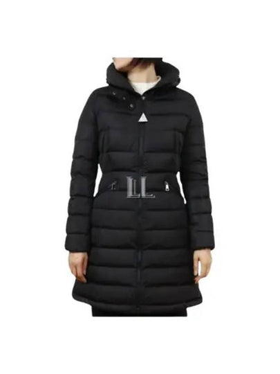 Women's Flammette Long Down Padding Black - MONCLER - BALAAN 2