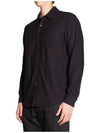 Silk Classic Long Sleeve Shirt Black - OUR LEGACY - BALAAN 7