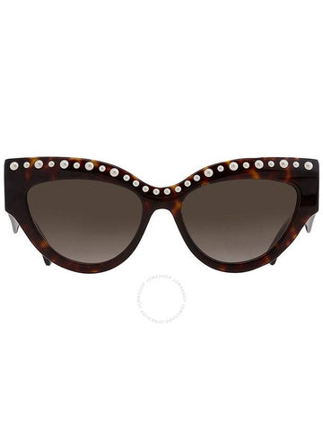 Jimmy Choo Brown Gradient Butterfly Ladies Sunglasses SONJA/G/S 0086/HA 55 - JIMMY CHOO - BALAAN 1