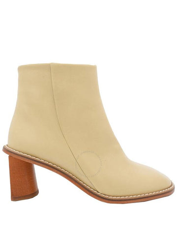 Rejina Pyo Ladies Beige Edith Leather Ankle Boots, Brand Size 40 ( US Size 10 ) - REJINA PYO - BALAAN 1