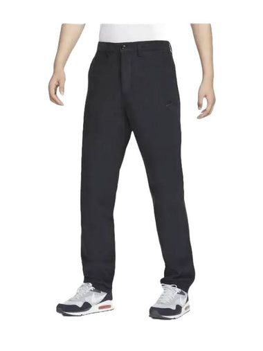 Club Corduroy Chino Pants Black - NIKE - BALAAN 1