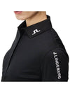 Women's Tour Tech Golf Polo Black - J.LINDEBERG - BALAAN 5