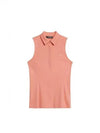 Women's Dena Sleeveless Burnt Coral - J.LINDEBERG - BALAAN 2