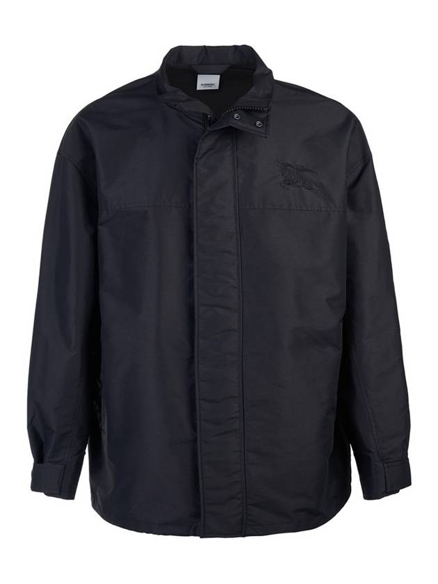 Nylon Salford Down Zip-Up Jacket Black - BURBERRY - BALAAN 2