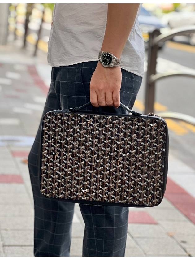 Direx Compagnon Tote Bag Black Briefcase - GOYARD - BALAAN 10