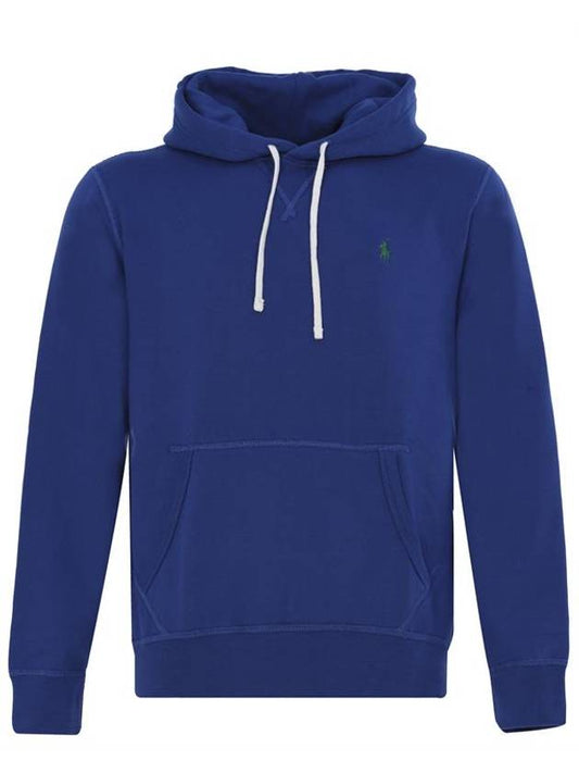 Logo String Hood Blue - POLO RALPH LAUREN - BALAAN.