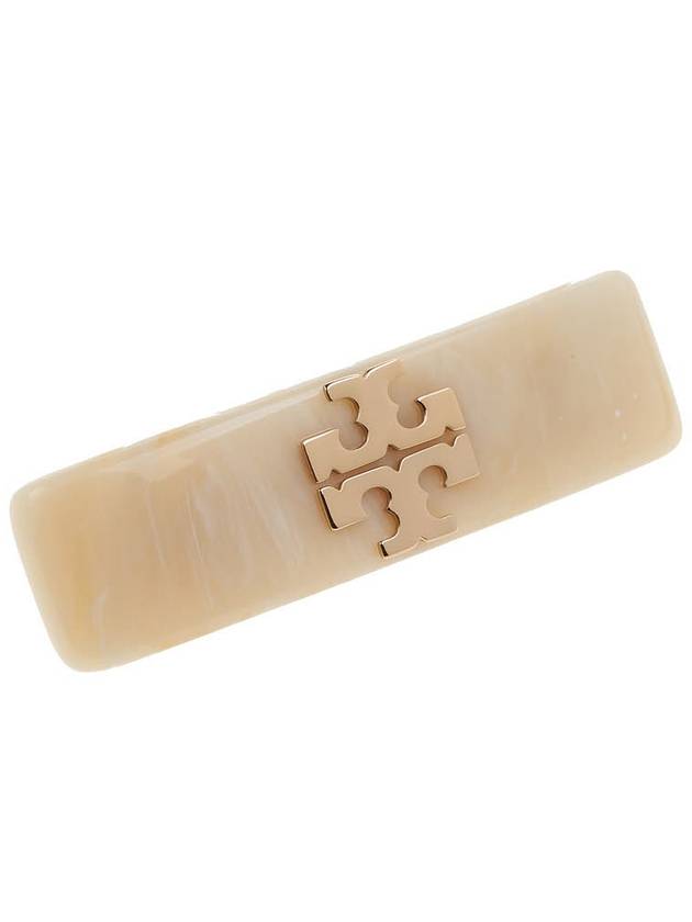 Kira Barrette Hair Pin Beige - TORY BURCH - BALAAN 5