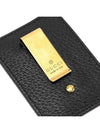 GG Marmont Leather Card Wallet Black - GUCCI - BALAAN 6