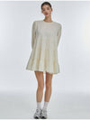 CanCan Long Sleeve One Piece Ivory - MANAVIS7 - BALAAN 3