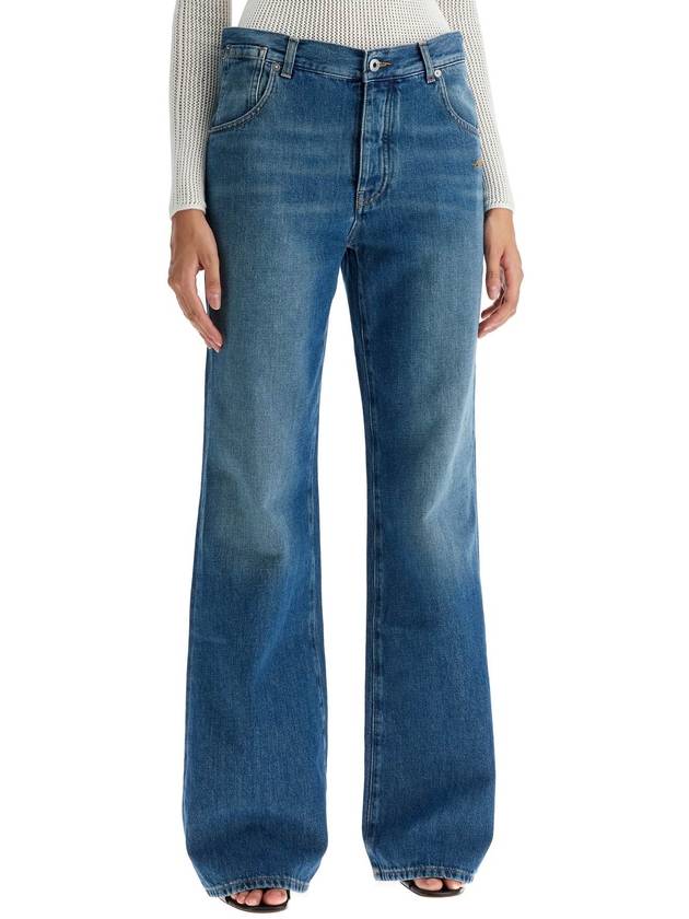 wide leg jeans - OFF WHITE - BALAAN 2