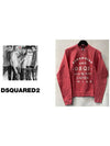 Dsquared Men Somewear Printing Vintage Washing Sweatshirt 74GU0026 Red - DSQUARED2 - BALAAN 2