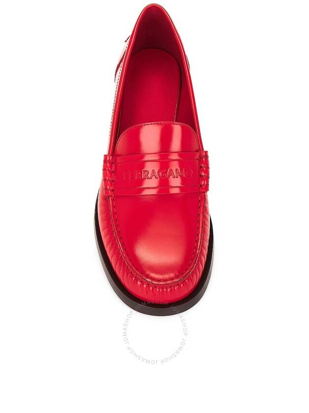 Salvatore Loafer 01F8660763992 Red - SALVATORE FERRAGAMO - BALAAN 4