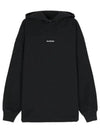 Logo Print Hooded Top Black - ACNE STUDIOS - BALAAN 2