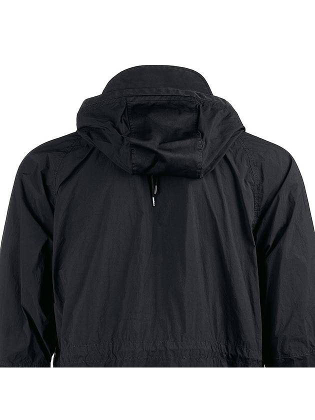 Mid-Layer Hooded Jacket Black - TEN C - BALAAN 6