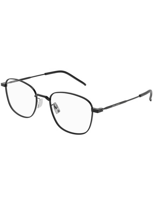 Eyewear Square Eyeglasses Black - SAINT LAURENT - BALAAN 1