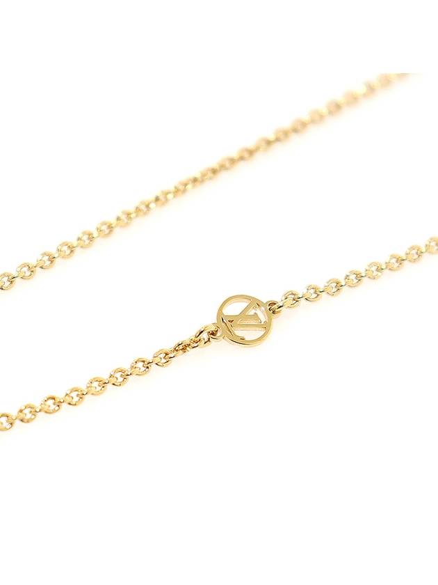 M61083 Gold Chain Essential V Necklace - LOUIS VUITTON - BALAAN 4