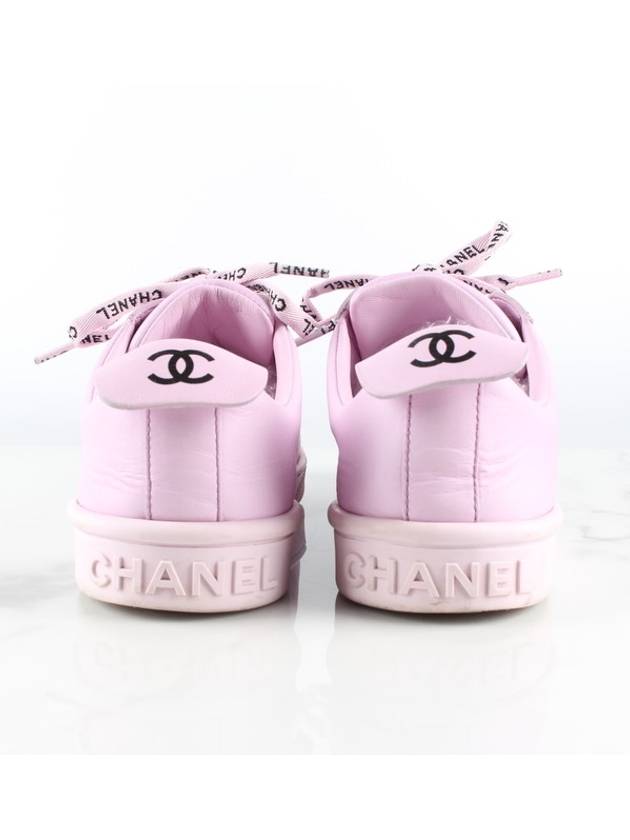 shoe lace pink - CHANEL - BALAAN 4