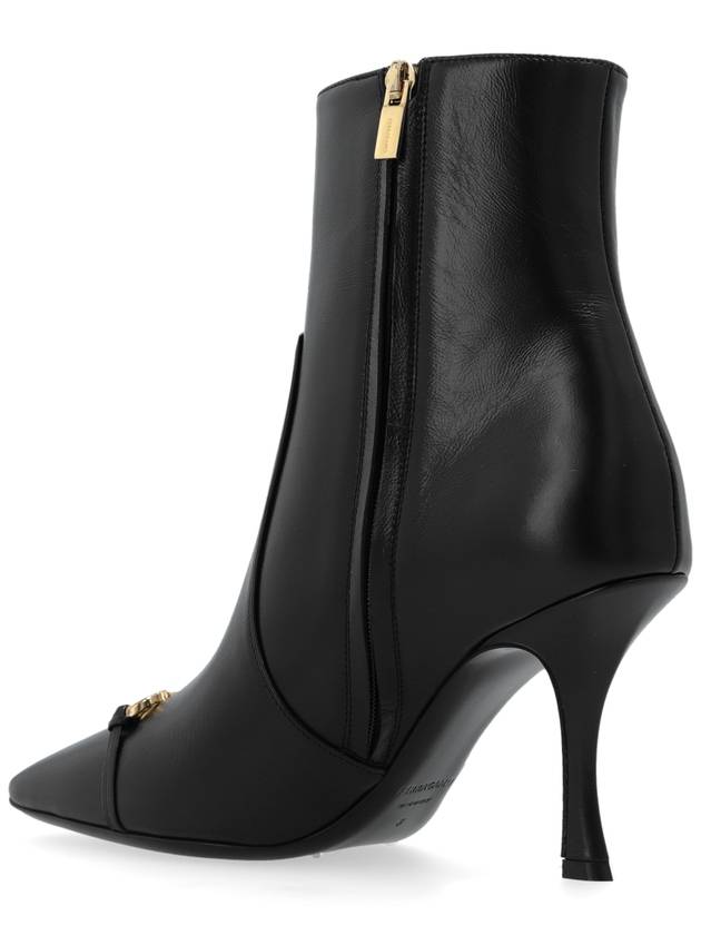 FERRAGAMO Heeled Ankle Boots Ludo, Women's, Black - SALVATORE FERRAGAMO - BALAAN 5