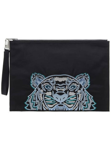 Men's Tiger Clutch Bag 5PM322_F20_99E_20F - KENZO - BALAAN 1