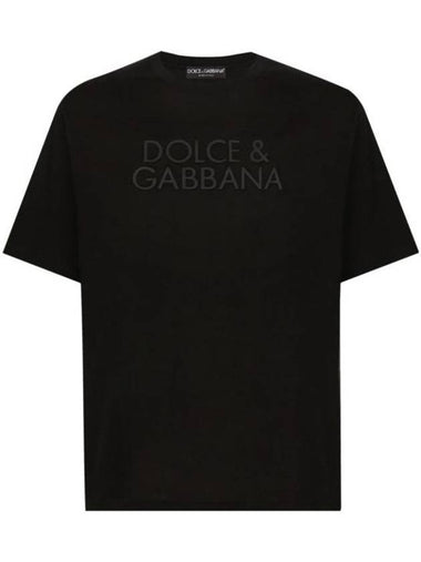 Logo short sleeve t shirt black - DOLCE&GABBANA - BALAAN 1