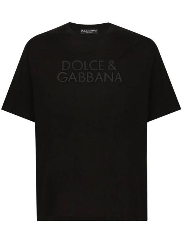 Logo short sleeve t shirt black - DOLCE&GABBANA - BALAAN 1