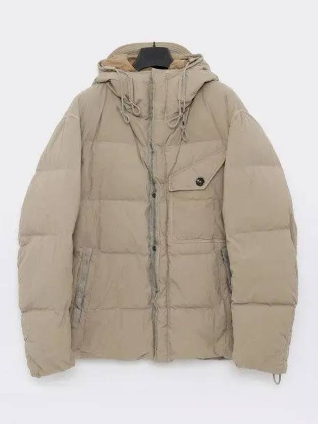 Survival Down Jacket Beige - TEN C - BALAAN 2