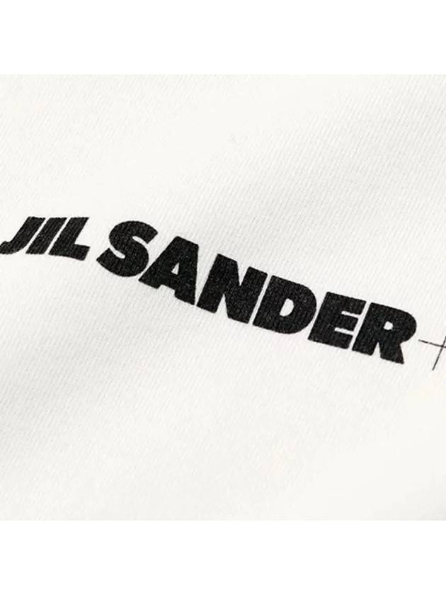 Logo Sweatshirt Natural - JIL SANDER - BALAAN.