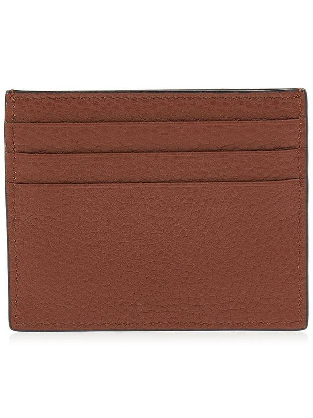 Logo Identity Card Wallet Brown - VALENTINO - BALAAN 4