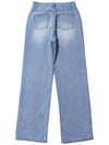 Summer Straight Denim Pants Light blue - LESEIZIEME - BALAAN 8