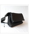 Intrecciato Small Cross Bag Black - BOTTEGA VENETA - BALAAN 9