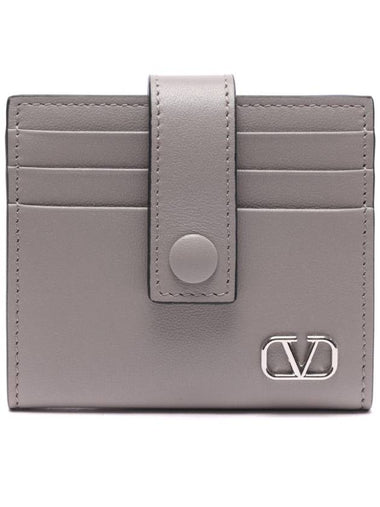 Men's V Logo Signature Card Wallet (2Y2P0U31_LMV_G09_23S) - VALENTINO - BALAAN 1