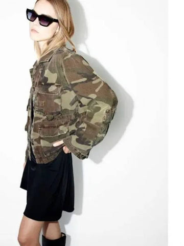 Elm camo jacket W039OB 5046 - ALLSAINTS - BALAAN 1