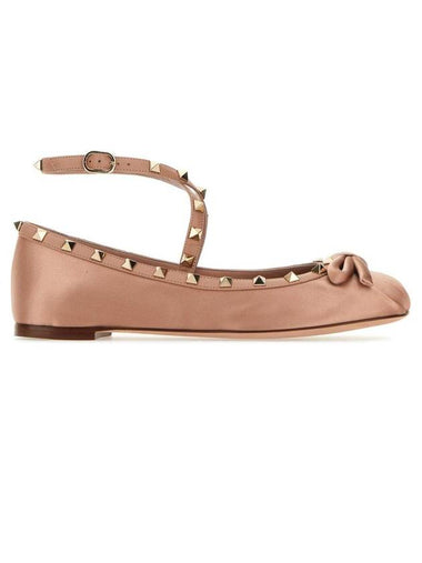 Women's Ballerina Mary Jane Flat Pink - VALENTINO - BALAAN 1