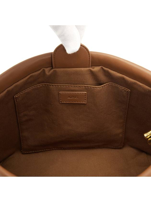 Ninon Drawstring Cross Bag Brown - A.P.C. - BALAAN 11