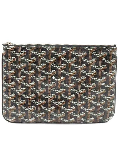 Women s Goyard APMSENAT2 PM Black Goyardin Canvas Senna Clutch gt Pouch Gangbuk used luxury goods - GOYARD - BALAAN 2