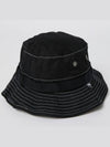 Contrast Topstitching Boonie Hat Black - STUSSY - BALAAN 7