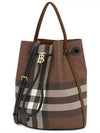 Small TB Bucket Bag Dark Birch Brown - BURBERRY - BALAAN 3