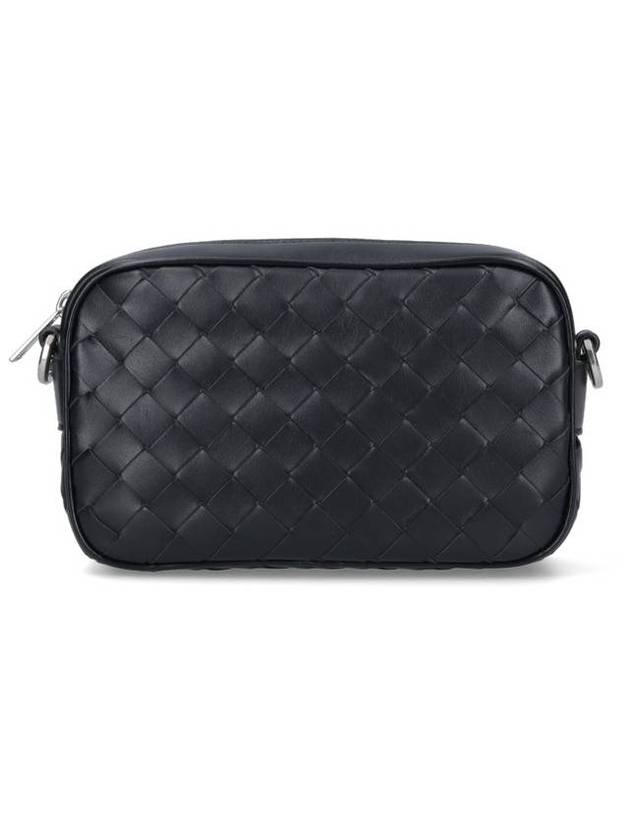 Intrecciato Camera Mini Cross Bag Black - BOTTEGA VENETA - BALAAN 1