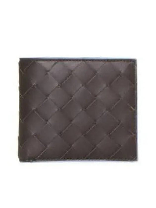 Intrecciato Half Half Wallet Brown - BOTTEGA VENETA - BALAAN 2