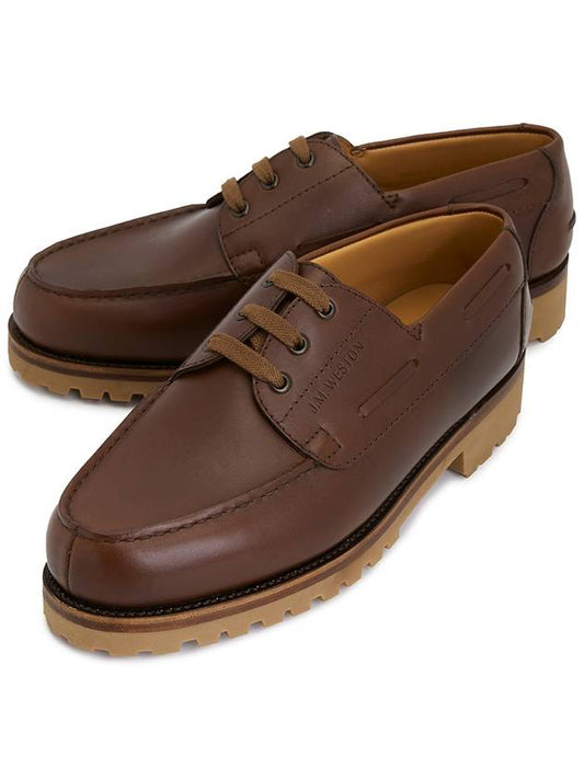 JM Westong Men's Derby Shoes 1141GFN6901D D OAK Foot D - J.M. WESTON - BALAAN 1
