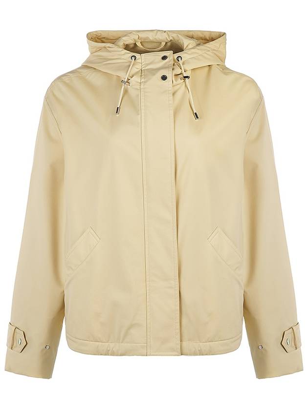 Technical Hooded Jacket Light Beige - LORO PIANA - BALAAN 2