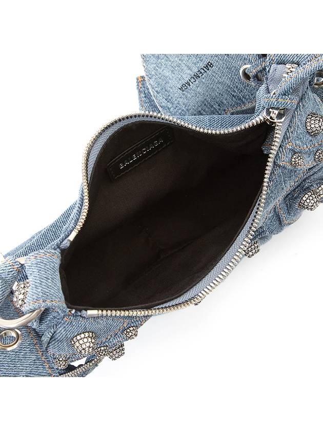 Le Cagole XS Shoulder Bag Denim Blue - BALENCIAGA - BALAAN 7